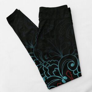 Black Pelagic Fishing/Detailed Leggings